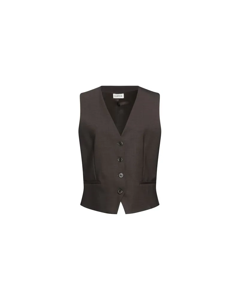 P.A.R.O.S.H. ANZÜGE und CO-ORDS - Couture-Westenauf YOOX.COM Dunkelbraun