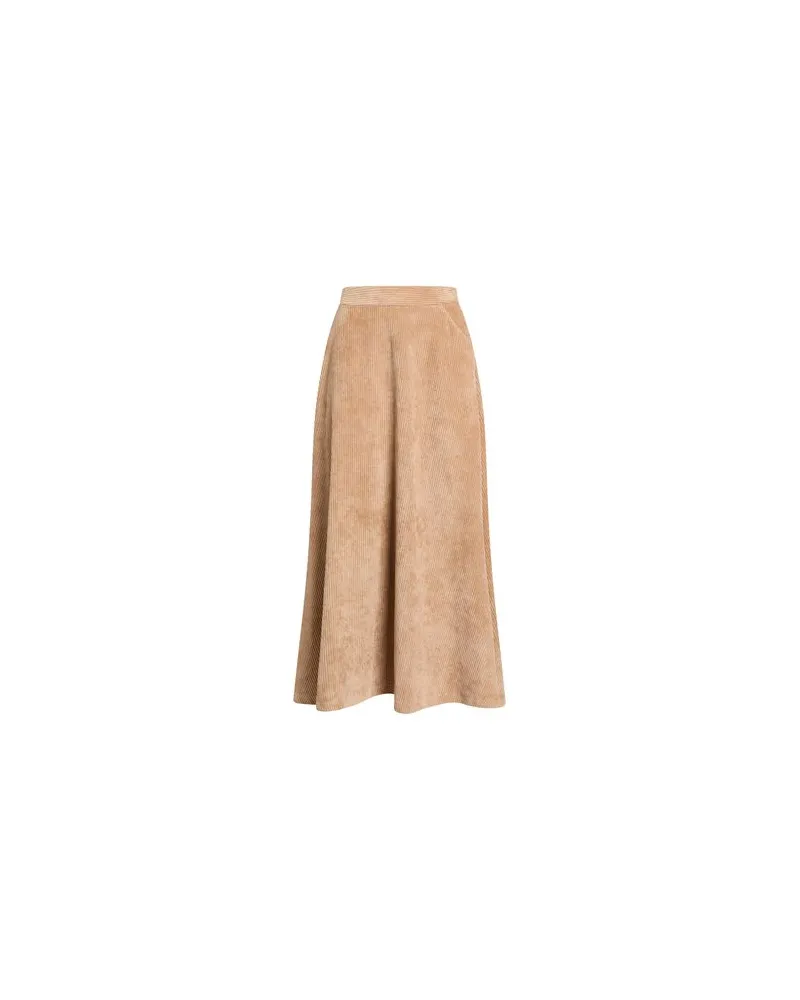 Camicettasnob HOSEN & RÖCKE - Maxi-Röckeauf YOOX.COM Sand
