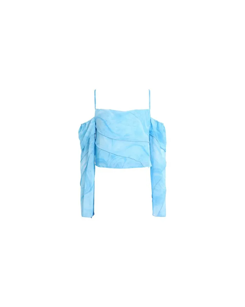 EDITED Neyla Blouse (GRS)  - TOPS - Topsauf YOOX.COM Hellblau