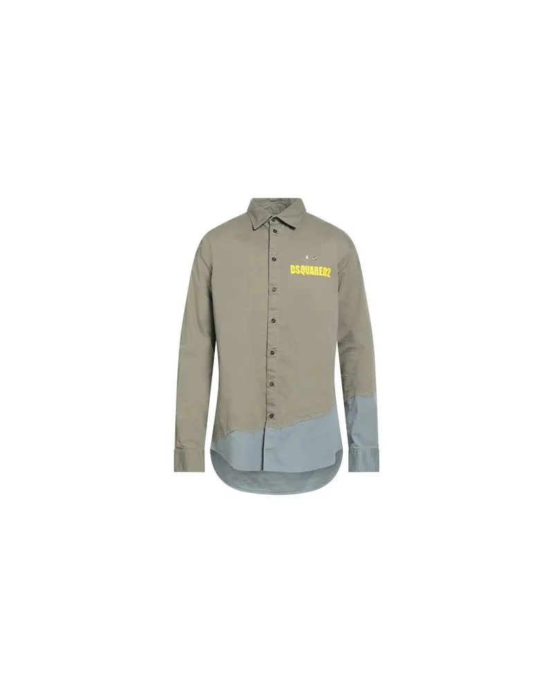 Dsquared2 TOPS - Hemdenauf YOOX.COM Militärgrün