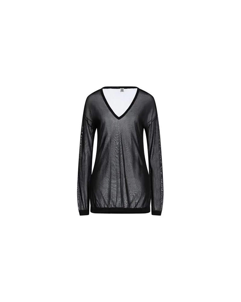 Totême STRICKWAREN - Pulloverauf YOOX.COM Schwarz