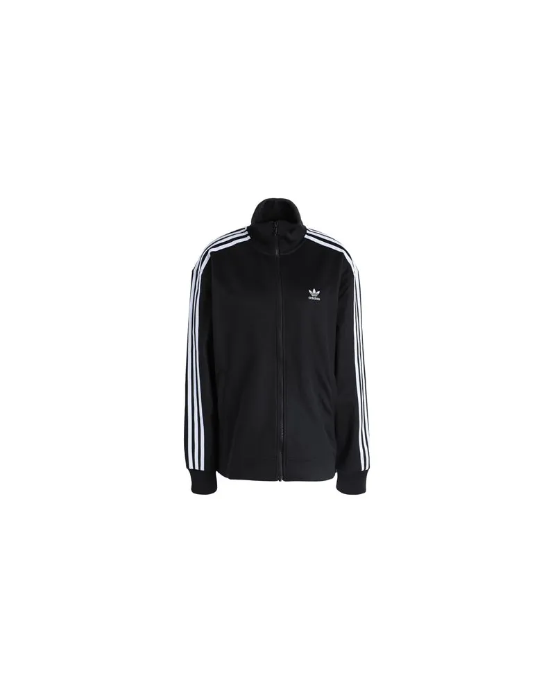adidas ADICOLOR CLASSICS LONG TRACKTOP  - TOPS - Sweatshirtsauf YOOX.COM Schwarz