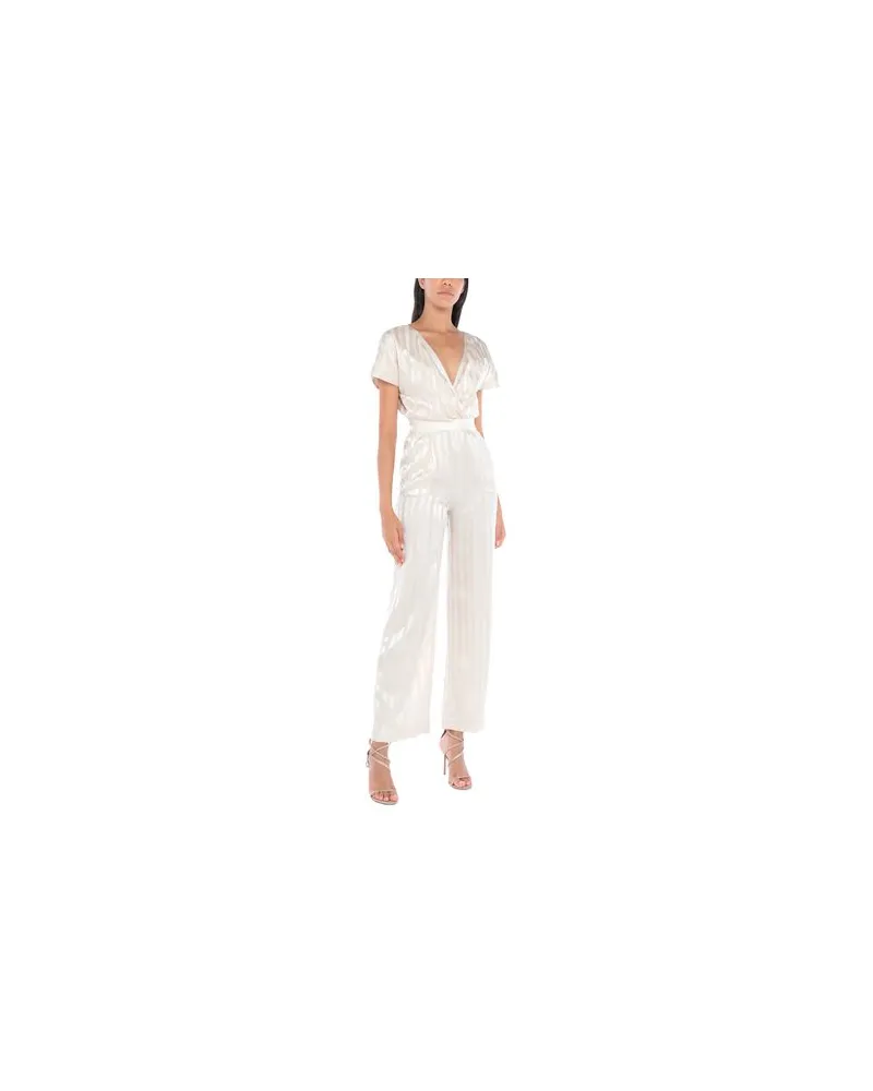 Soallure OVERALLS - Jumpsuitsauf YOOX.COM Elfenbein