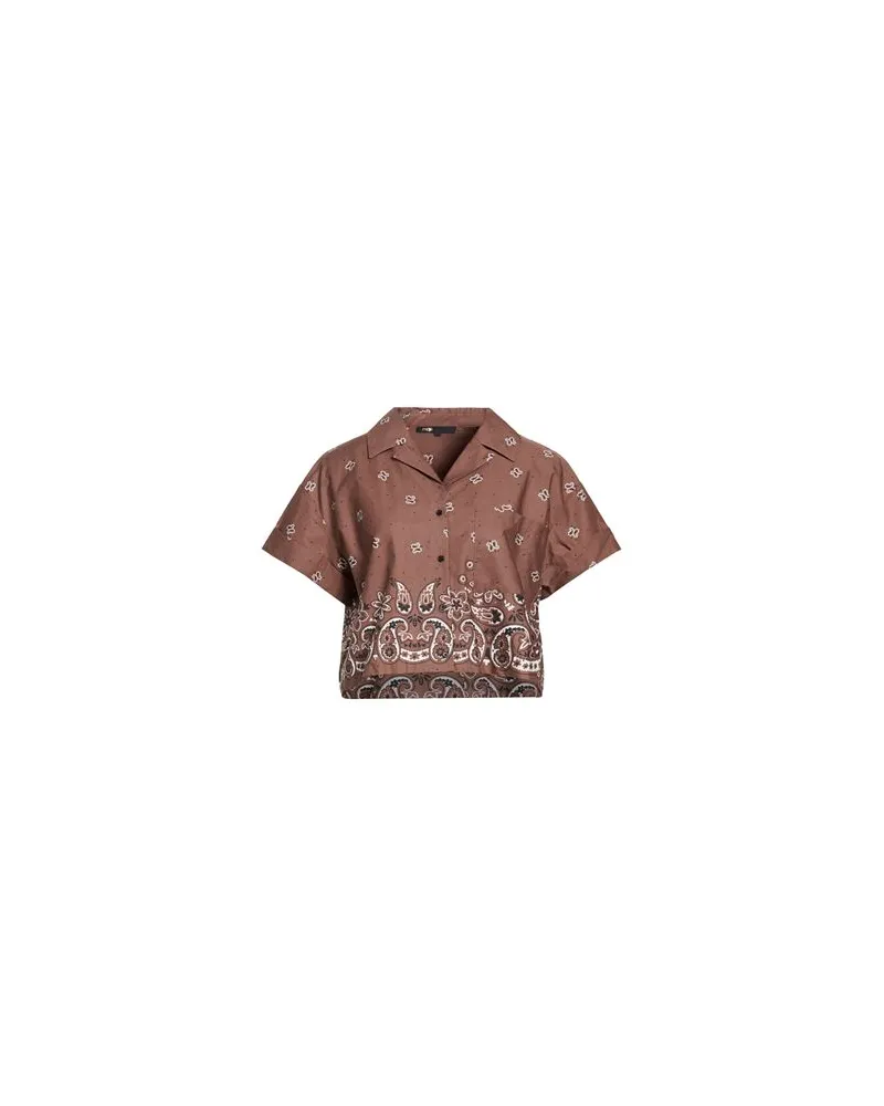 Maje TOPS - Hemdenauf YOOX.COM Braun