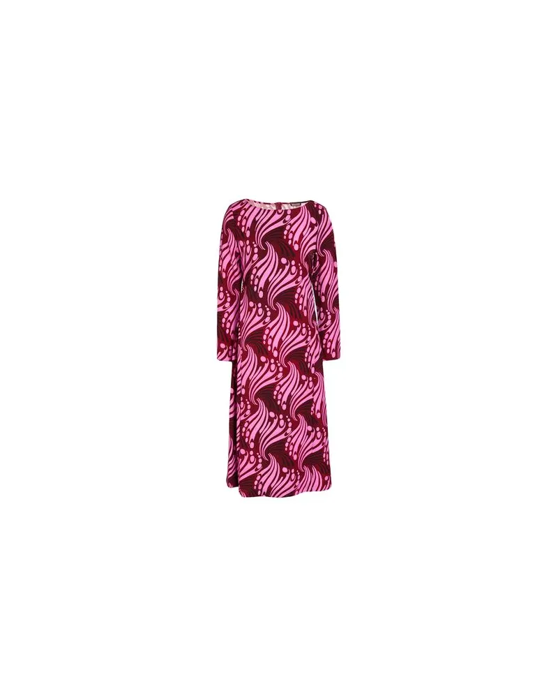 Maliparmi KLEIDER - Midi-Kleiderauf YOOX.COM Magenta