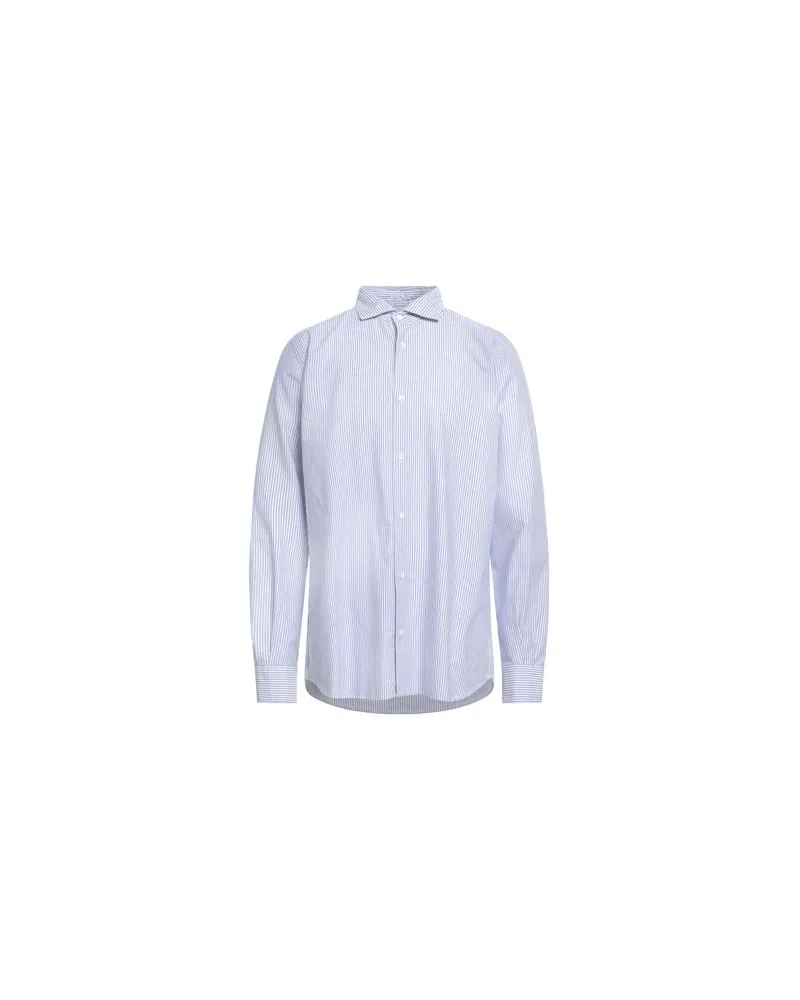 Glanshirt TOPS - Hemdenauf YOOX.COM Blau
