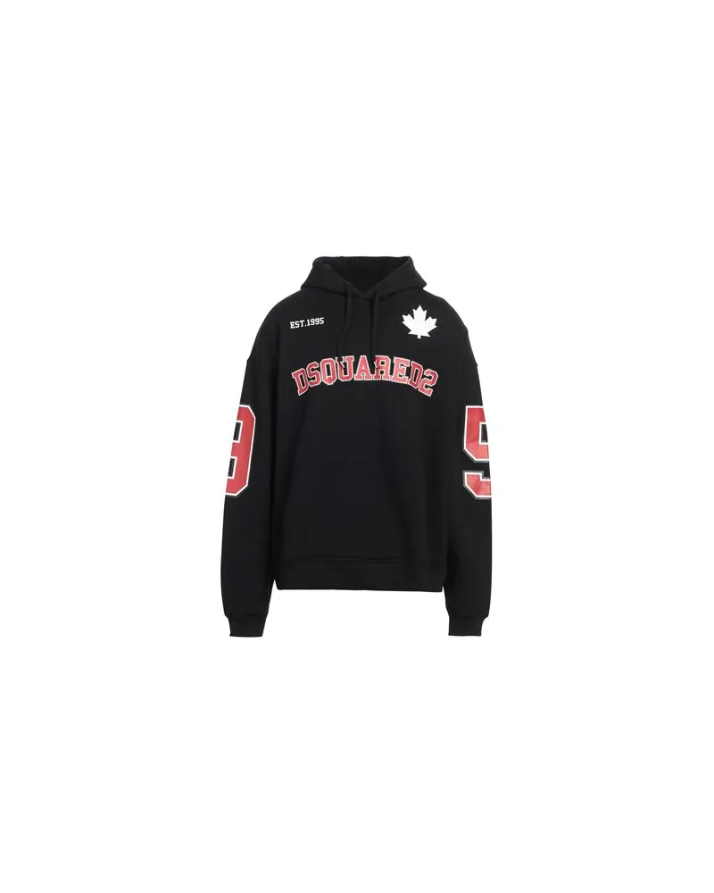 Dsquared2 TOPS - Sweatshirtsauf YOOX.COM Schwarz