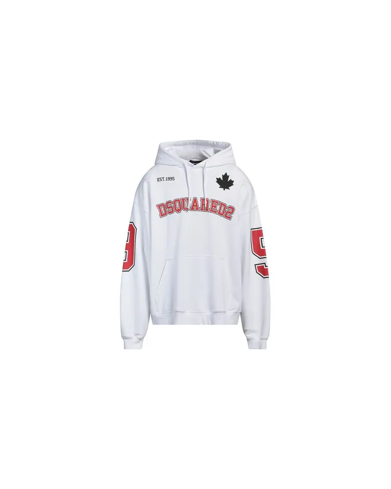 Dsquared2 TOPS - Sweatshirtsauf YOOX.COM Weiß
