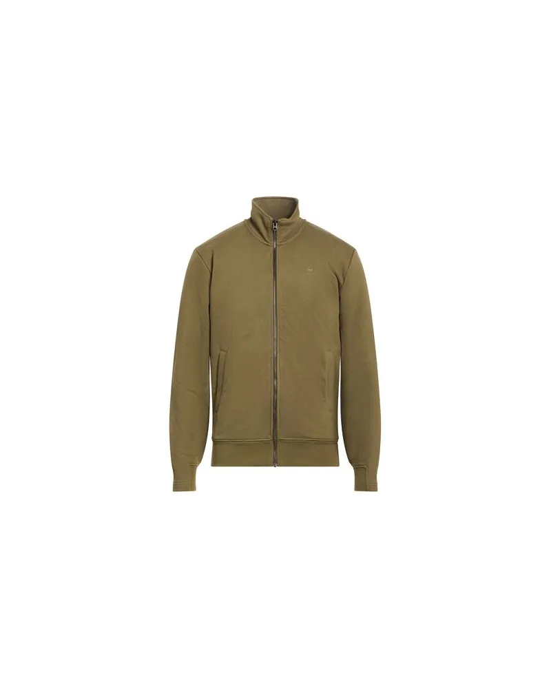 G-STAR RAW TOPS - Sweatshirtsauf YOOX.COM Militärgrün