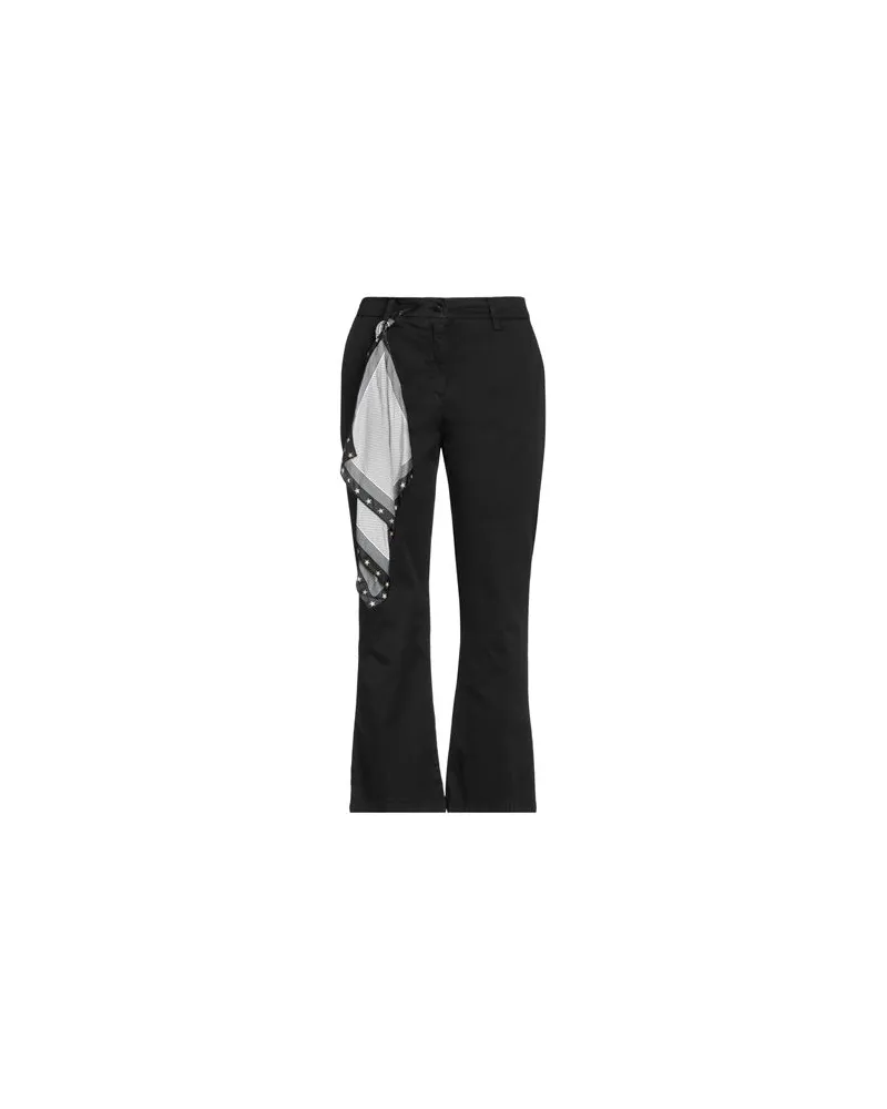 PLAN C HOSEN & RÖCKE - Hosenauf YOOX.COM Schwarz