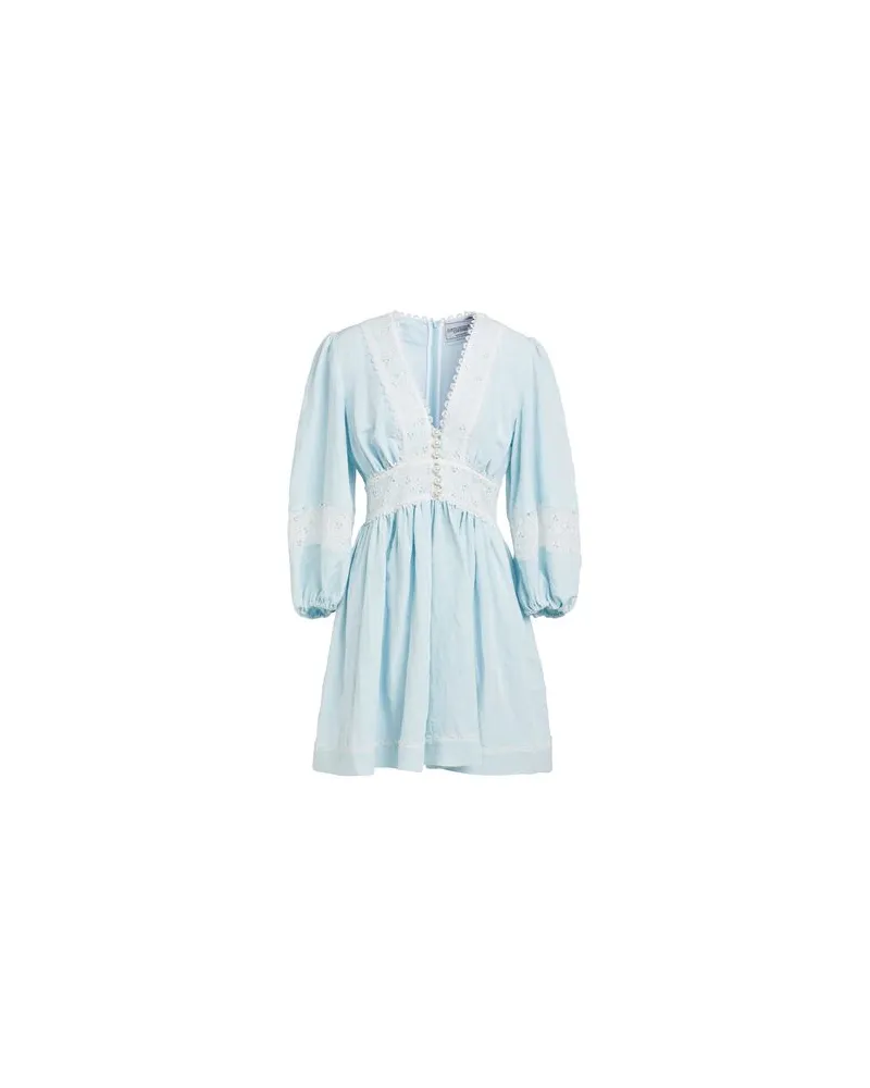 Forte Couture KLEIDER - Mini-Kleiderauf YOOX.COM Himmelblau