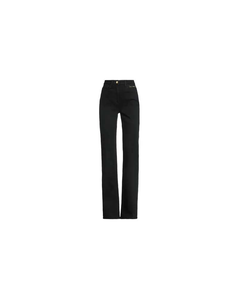 Elisabetta Franchi HOSEN & RÖCKE - Jeanshosenauf YOOX.COM Schwarz