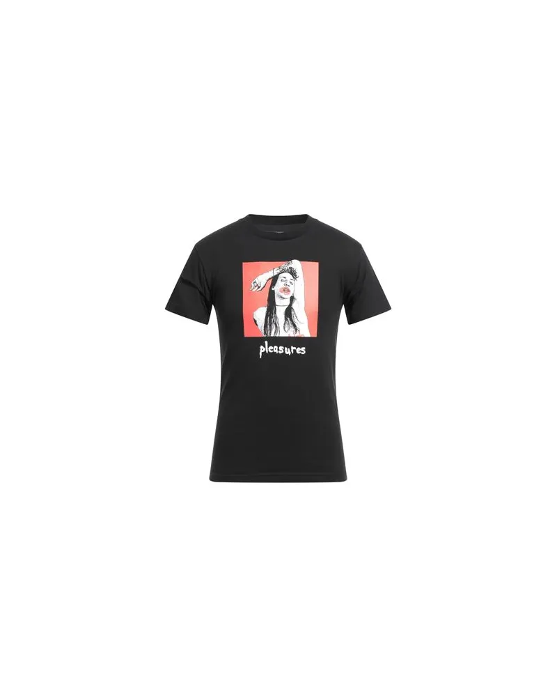 PLEASURES TOPS - T-shirtsauf YOOX.COM Schwarz