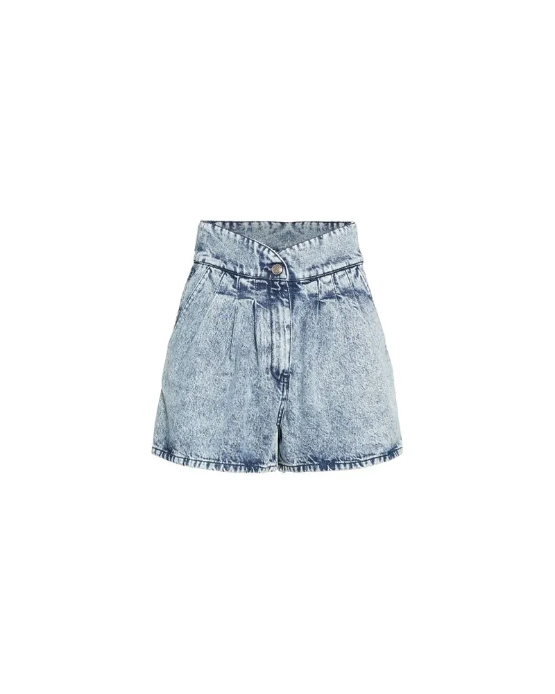VICOLO HOSEN & RÖCKE - Jeansshortsauf YOOX.COM Blau