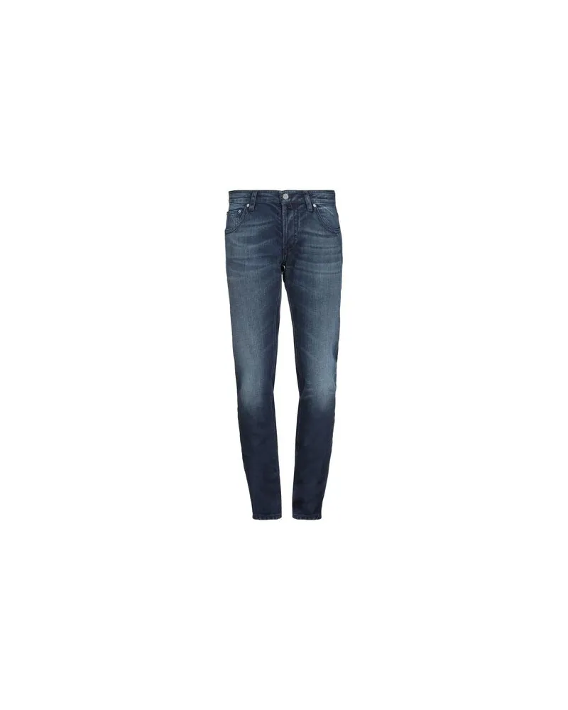 MOORER HOSEN & RÖCKE - Jeanshosenauf YOOX.COM Blau