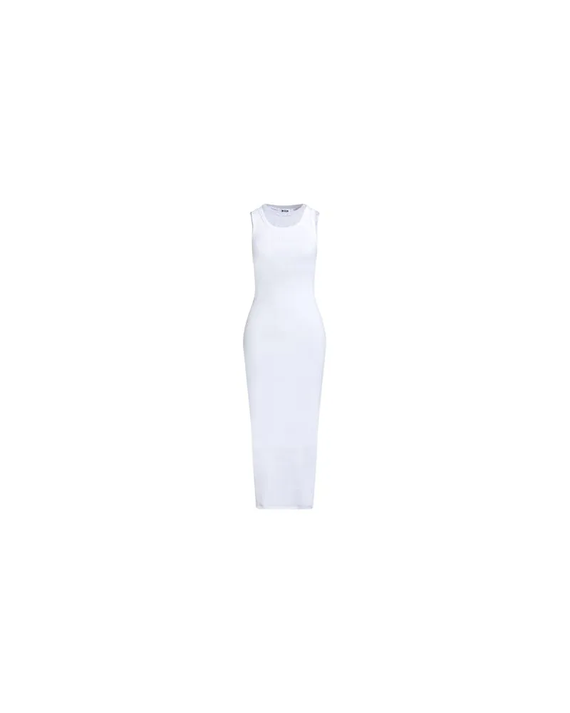 MSGM KLEIDER - Midi-Kleiderauf YOOX.COM Weiß