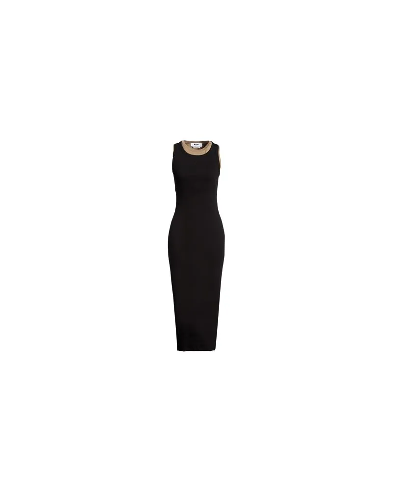 MSGM KLEIDER - Midi-Kleiderauf YOOX.COM Schwarz