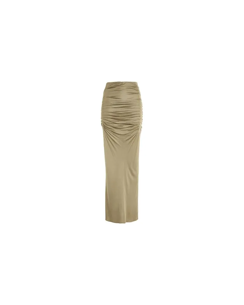 GAUGE81 HOSEN & RÖCKE - Maxi-Röckeauf YOOX.COM Militärgrün