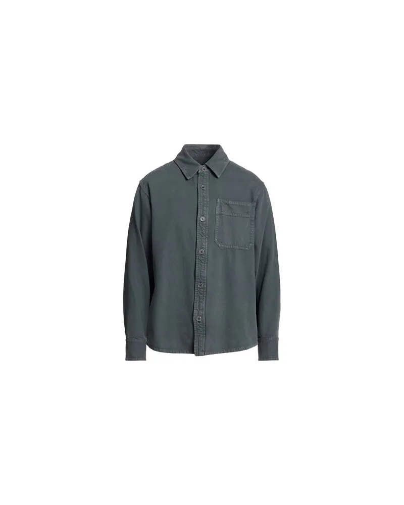A.P.C. JACKEN & MÄNTEL - Jeansjacken/Mäntelauf YOOX.COM Braungrau