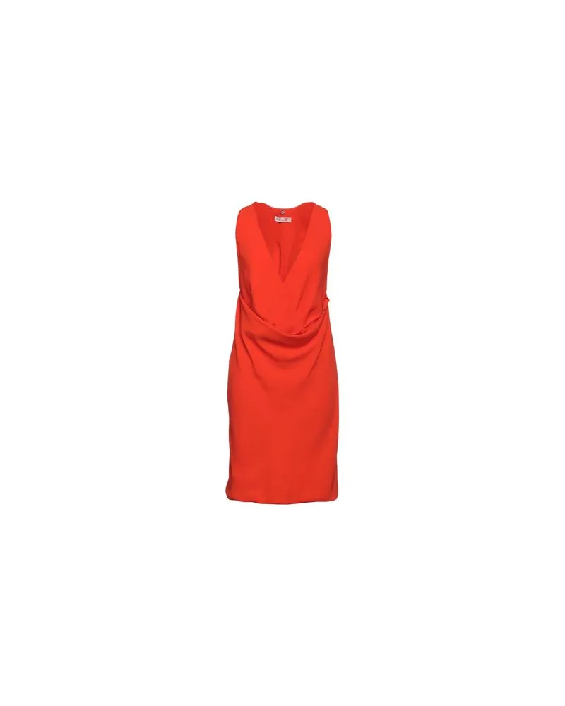 AnnaRita N KLEIDER - Midi-Kleiderauf YOOX.COM Rot