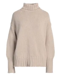 ARAGONA Rollkragenpullover Beige