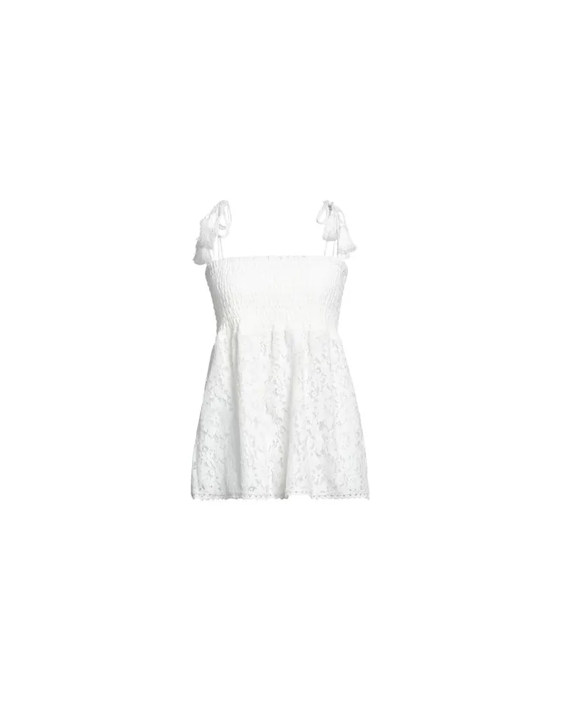 Twin-Set TOPS - Topsauf YOOX.COM Cremeweiß