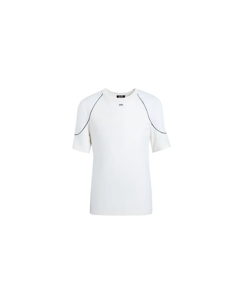 GCDS TOPS - T-shirtsauf YOOX.COM Elfenbein