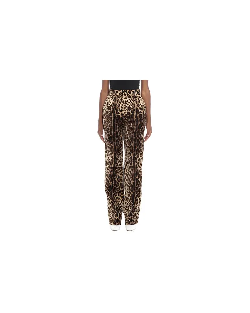Dolce & Gabbana HOSEN & RÖCKE - Hosenauf YOOX.COM Braun