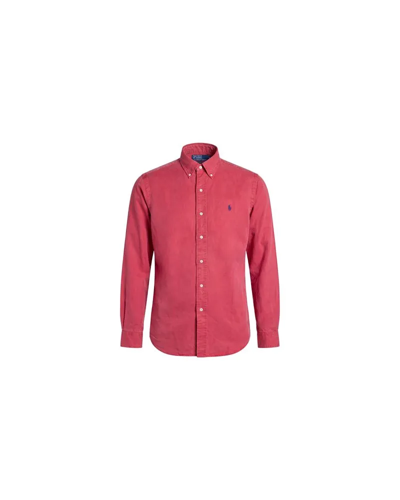 Ralph Lauren TOPS - Hemdenauf YOOX.COM Tomatenrot