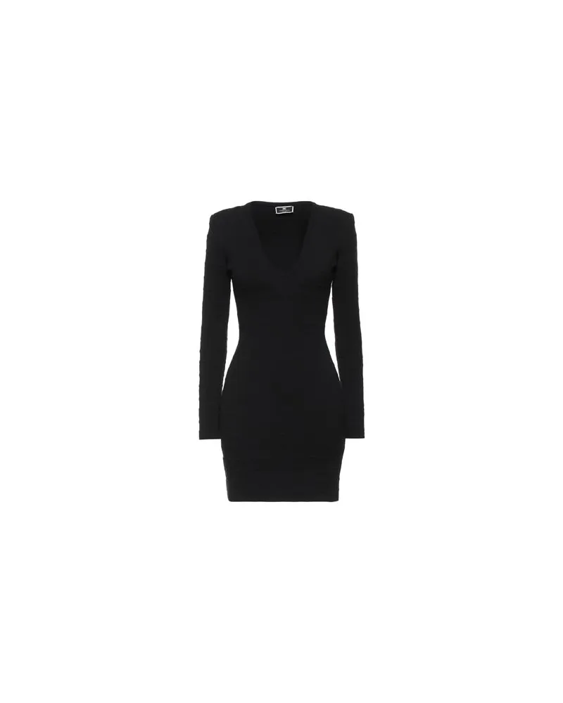 Elisabetta Franchi KLEIDER - Mini-Kleiderauf YOOX.COM Schwarz