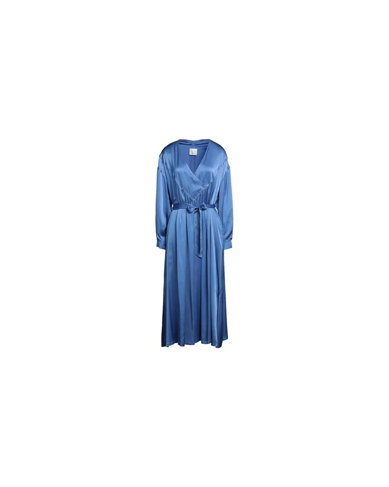 forte_forte KLEIDER - Maxi-Kleiderauf YOOX.COM Blau