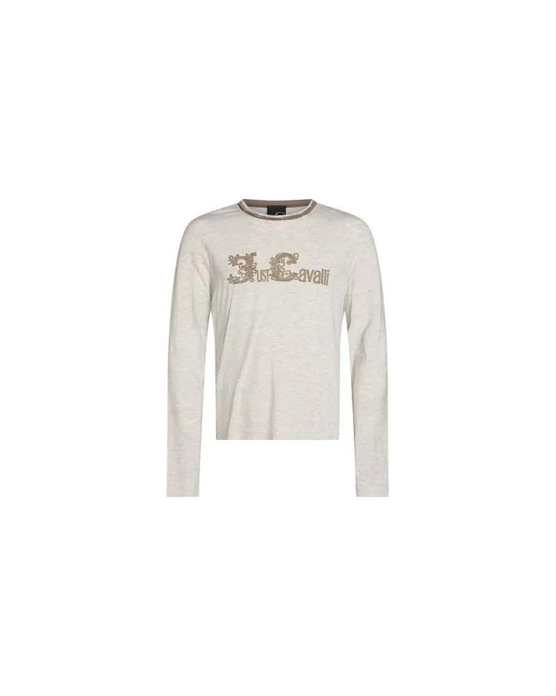 Roberto Cavalli TOPS - T-shirtsauf YOOX.COM Hellgrau