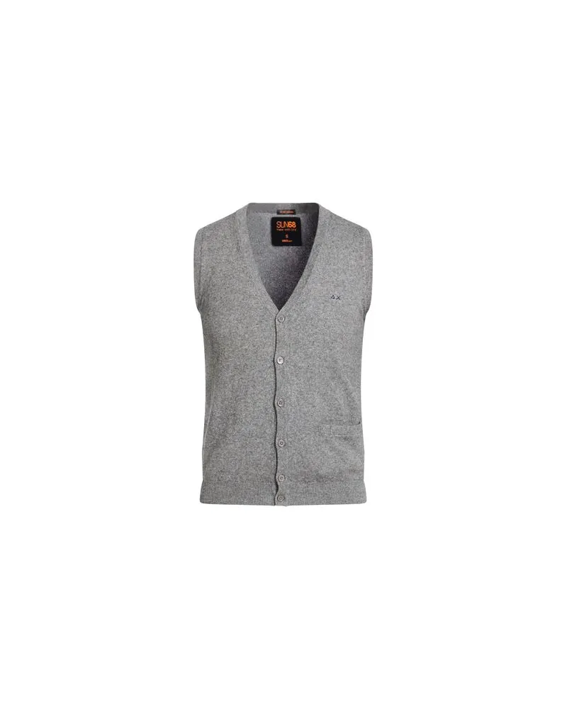 Sun68 STRICKWAREN - Strickjackenauf YOOX.COM Grau