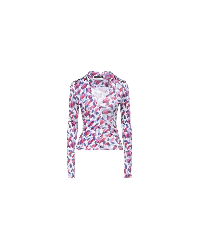 ROTATE Birger Christensen TOPS - Hemdenauf YOOX.COM Weiß