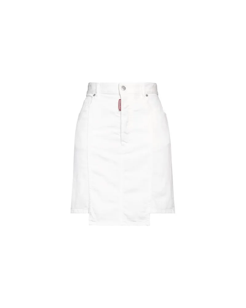 Dsquared2 HOSEN & RÖCKE - Jeansröckeauf YOOX.COM Weiß