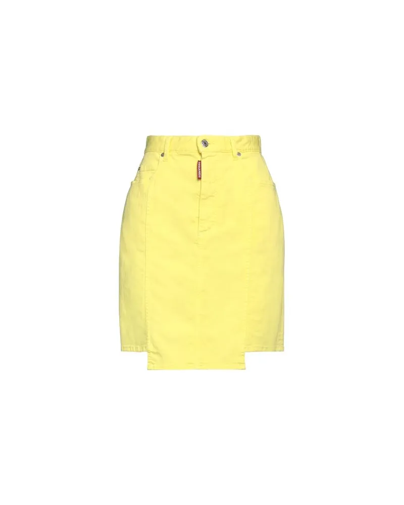 Dsquared2 HOSEN & RÖCKE - Jeansröckeauf YOOX.COM Gelb