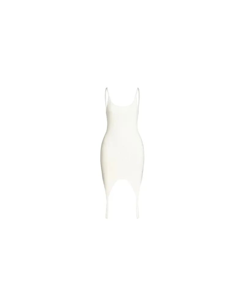 Balmain KLEIDER - Midi-Kleiderauf YOOX.COM Elfenbein