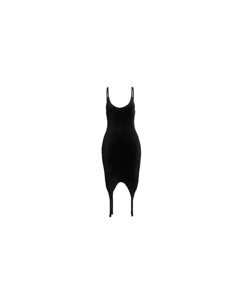 Balmain KLEIDER - Midi-Kleiderauf YOOX.COM Schwarz