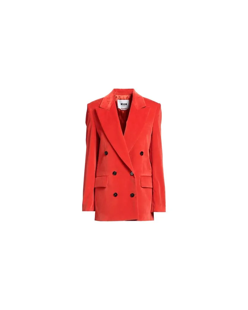 MSGM ANZÜGE und CO-ORDS - Blazersauf YOOX.COM Rot