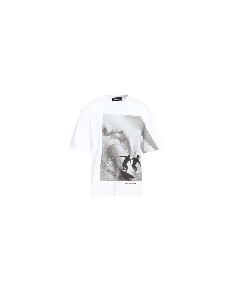Dsquared2 TOPS - T-shirtsauf YOOX.COM Weiß