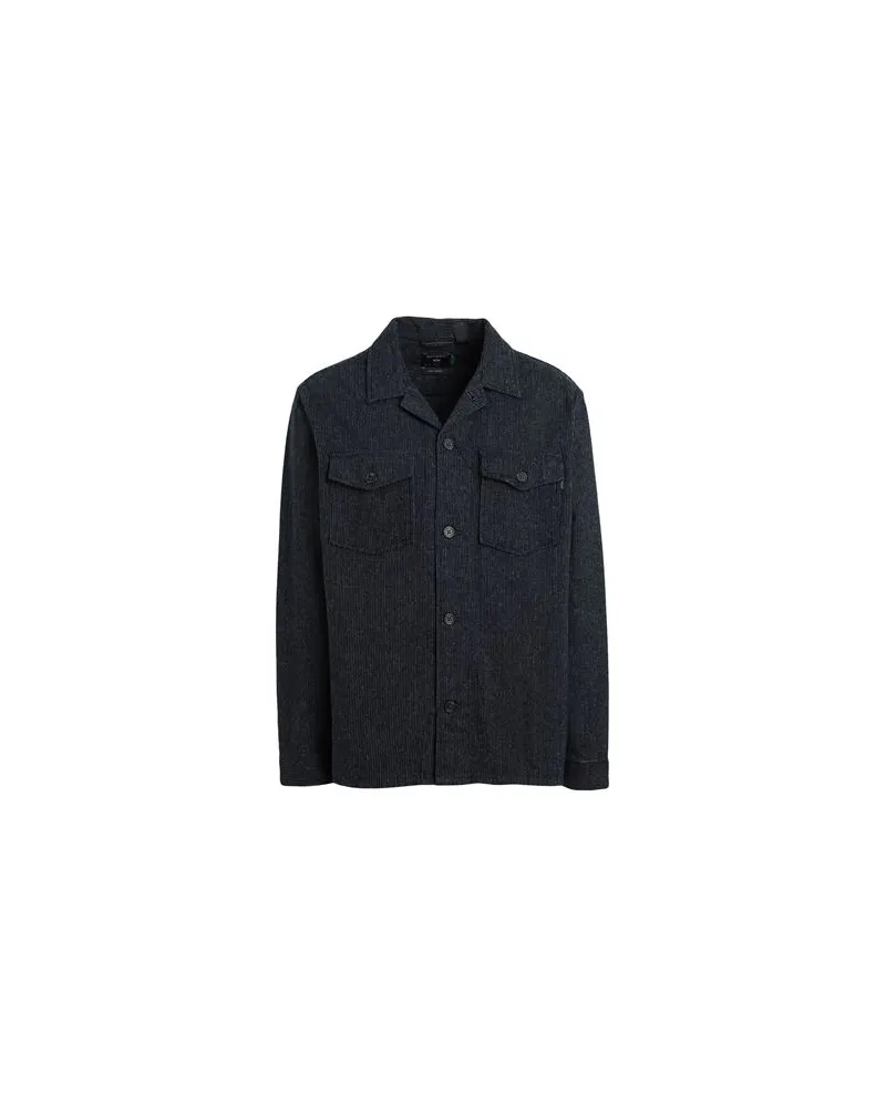 Dockers RELAXED OVERSHIRT  - TOPS - Hemdenauf YOOX.COM Schwarz