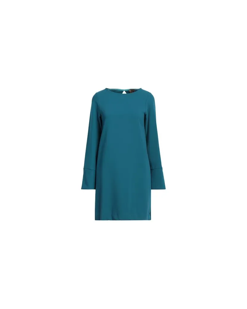 Même Road KLEIDER - Mini-Kleiderauf YOOX.COM Aquamarin