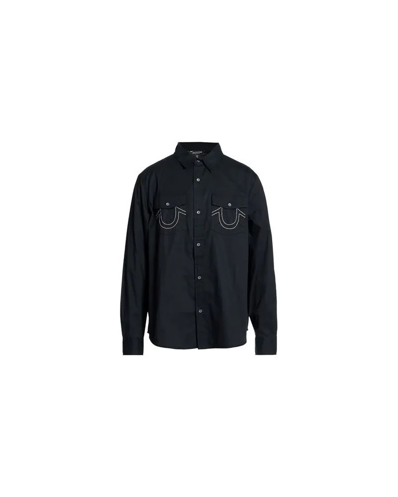 True Religion TOPS - Hemdenauf YOOX.COM Schwarz
