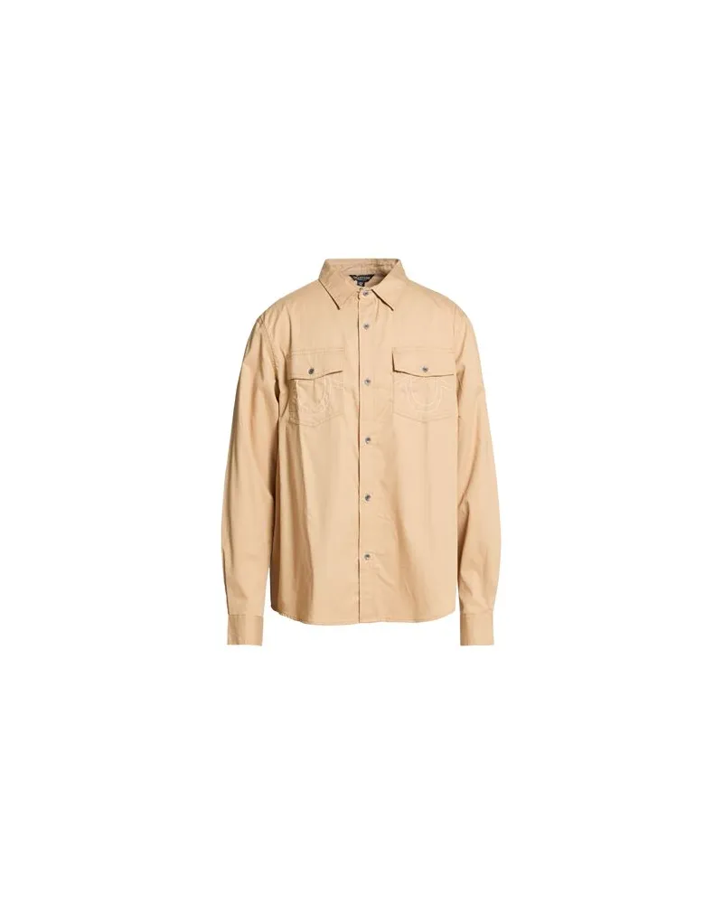 True Religion TOPS - Hemdenauf YOOX.COM Kamel