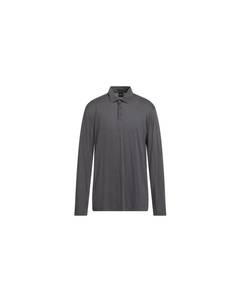 HUGO BOSS TOPS - Poloshirtsauf YOOX.COM Grau