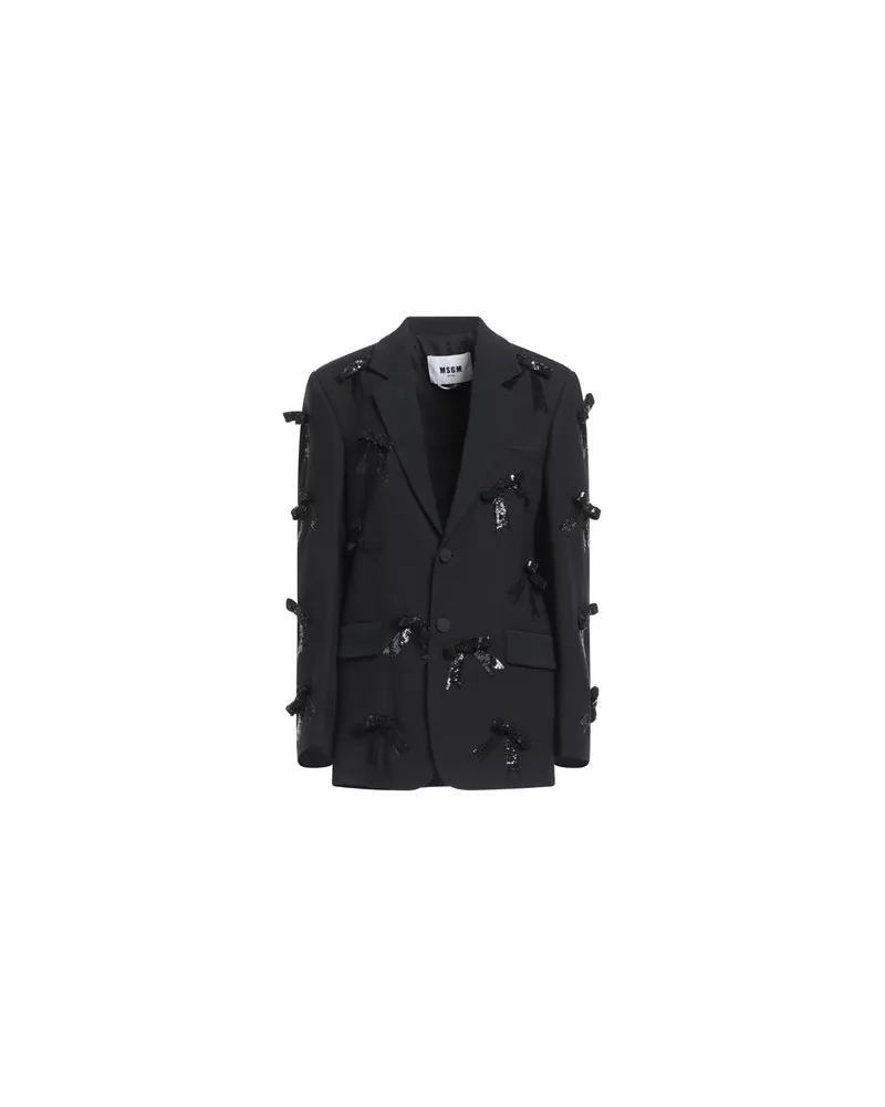 MSGM ANZÜGE und CO-ORDS - Blazersauf YOOX.COM Schwarz