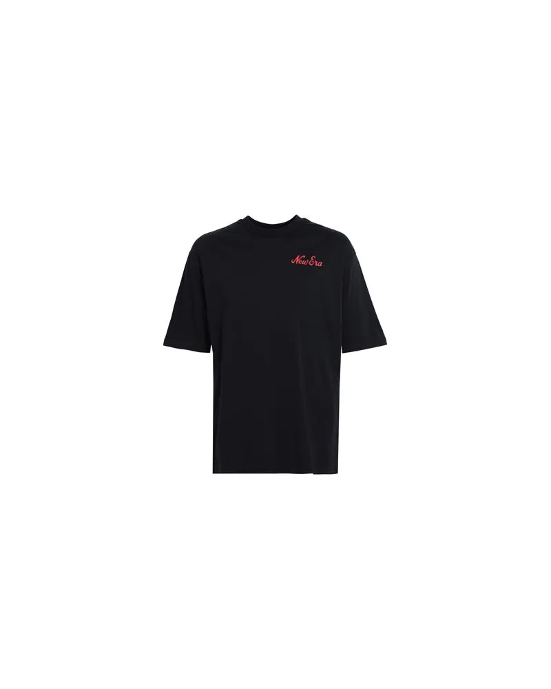 New Era NE CHARACTER OS TEE  - NE CHARACTER OS TEE - TOPS - T-shirtsauf YOOX.COM Schwarz