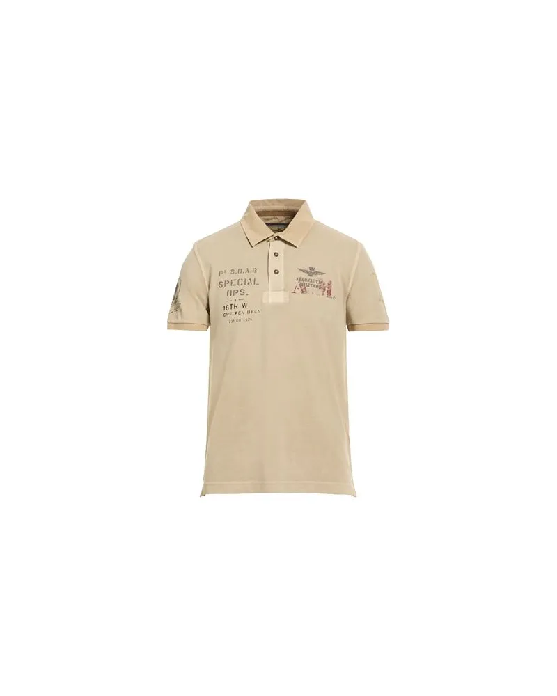 Aeronautica Militare TOPS - Poloshirtsauf YOOX.COM Sand