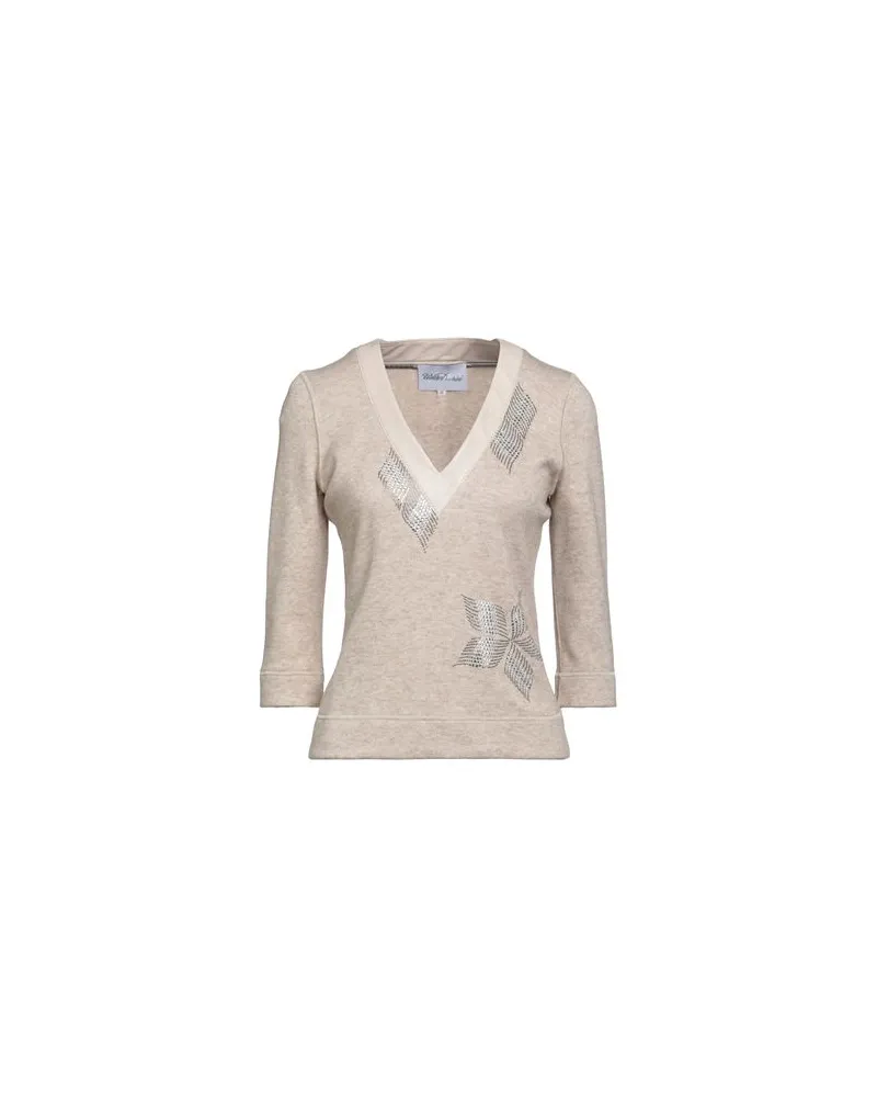 Walter Duchini STRICKWAREN - Pulloverauf YOOX.COM Beige
