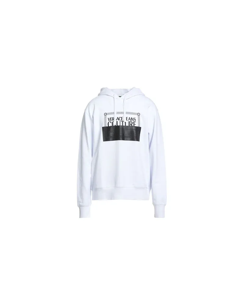 Versace Jeans TOPS - Sweatshirtsauf YOOX.COM Weiß